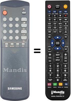 Replacement remote control Samsung 3F14-00033-320 Replacement remote control Samsung 3F14-00033-320