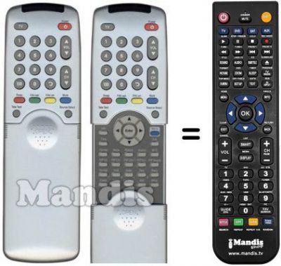 Replacement remote control REMCON1141