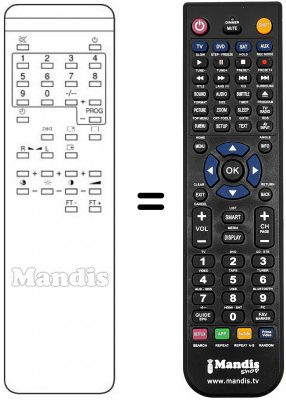 Replacement remote control Flint A5535