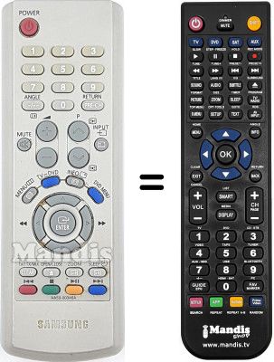 Replacement remote control Samsung LW20M11CX/XEH Replacement remote control Samsung LW20M11CX/XEH