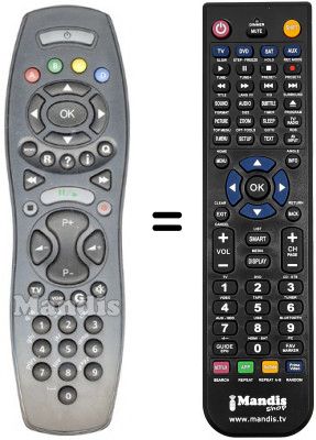 Replacement remote control REMCON1384