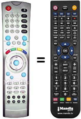 Replacement remote control REMCON659