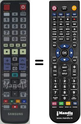 Replacement remote control Samsung BD-C8900