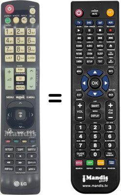 Replacement remote control LG 47LK950 Replacement remote control LG 47LK950