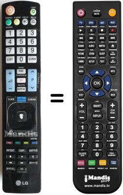 Replacement remote control LG 32LW450 Replacement remote control LG 32LW450