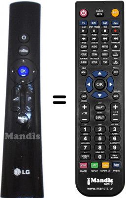 Replacement remote control AKB73295501 MAGIC MOTION Replacement remote control AKB73295501 MAGIC MOTION