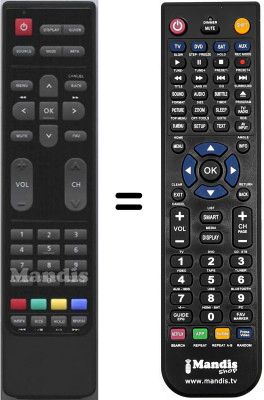 Replacement remote control Acer AT1919MF
