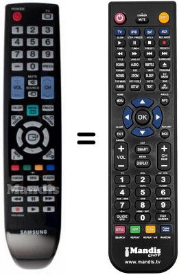 Replacement remote control BN59-00856A