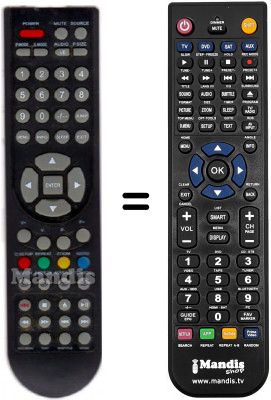 Replacement remote control Belson BSV19200-V5