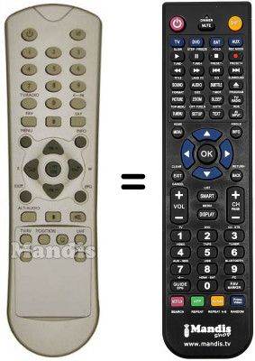 Replacement remote control REMCON1149