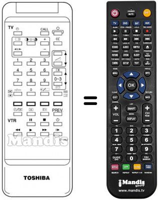 Replacement remote control CT-9462