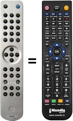 Replacement remote control AZUR-540C-V1