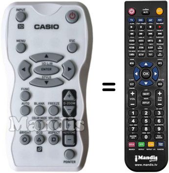 Replacement remote control YT-120