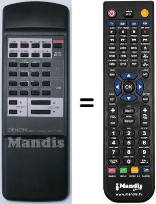 Replacement remote control Denon DRA265R