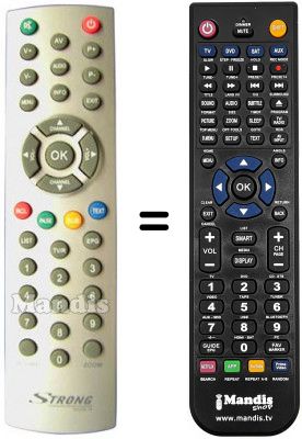 Replacement remote control REMCON887