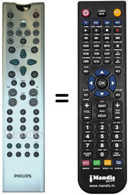 Replacement remote control REMCON722 Replacement remote control REMCON722