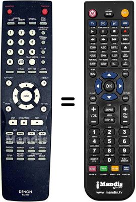 Replacement remote control Denon RC-985