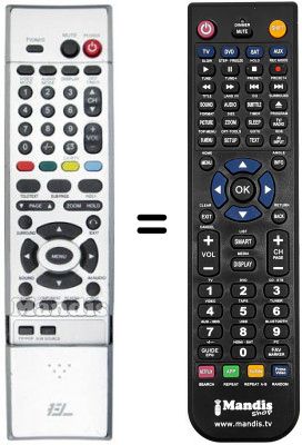 Replacement remote control REMCON631