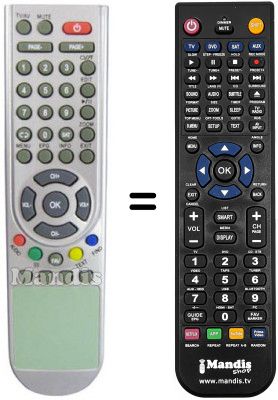 Replacement remote control REMCON1272