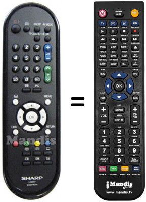 Replacement remote control GA607WJSA