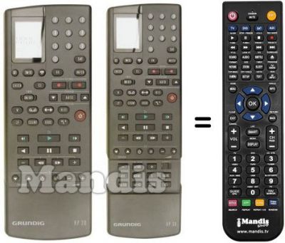 Replacement remote control REMCON1057
