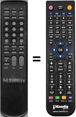 Replacement remote control Haier HT030808