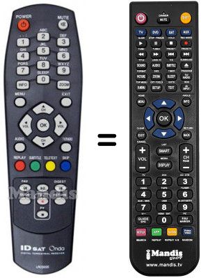 Replacement remote control Orion IRC T-03