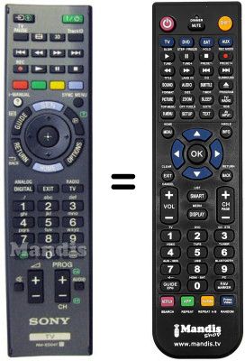 Replacement remote control REMCON181