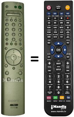 Replacement remote control Sony KV-32FQ80 Replacement remote control Sony KV-32FQ80