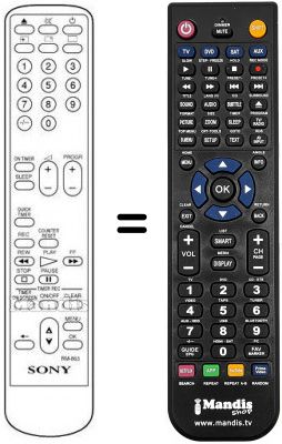 Replacement remote control REMCON688