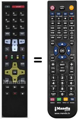Replacement remote control Kathrein UFS705