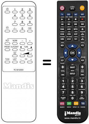 Replacement remote control REMCON352