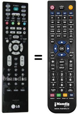 Replacement remote control LG MKJ32022806