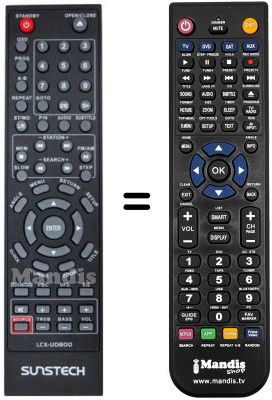 Replacement remote control REMCON1245