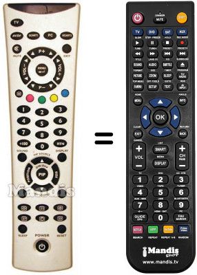 Replacement remote control Medion REMCON1232