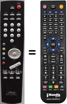 Replacement remote control Metz RM14