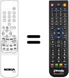 Replacement remote control RCN600