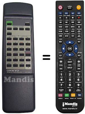 Replacement remote control RC330S