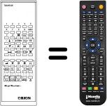 Replacement remote control Orion 7028 / 6325