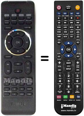 Replacement remote control Philips DCM580/12
