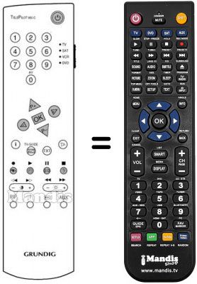 Replacement remote control REMCON171