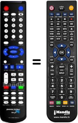 Replacement remote control PEEKTON PEEKBOX3