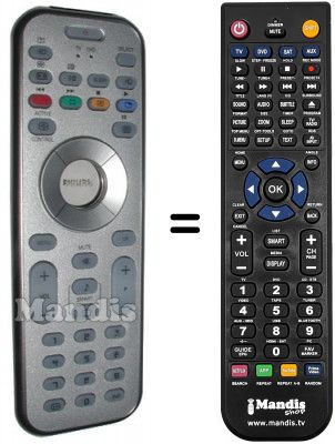 Replacement remote control Philips 313923813171