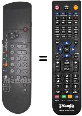 Replacement remote control Philips 32PW9503-12