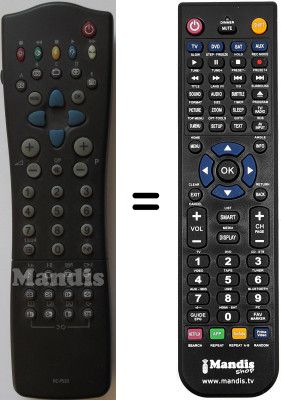Replacement remote control Philips SBC-RP520