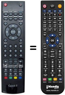 Replacement remote control REMCON1235