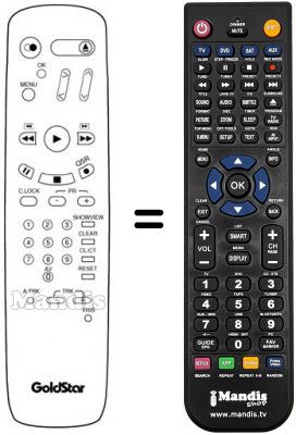Replacement remote control REMCON377