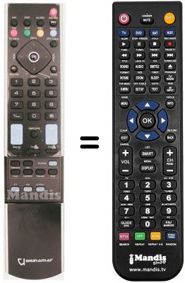 Replacement remote control RC-L05-0A