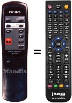 Replacement remote control RC-S106