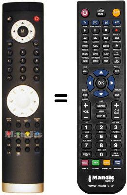 Replacement remote control Nikkei NK26751D